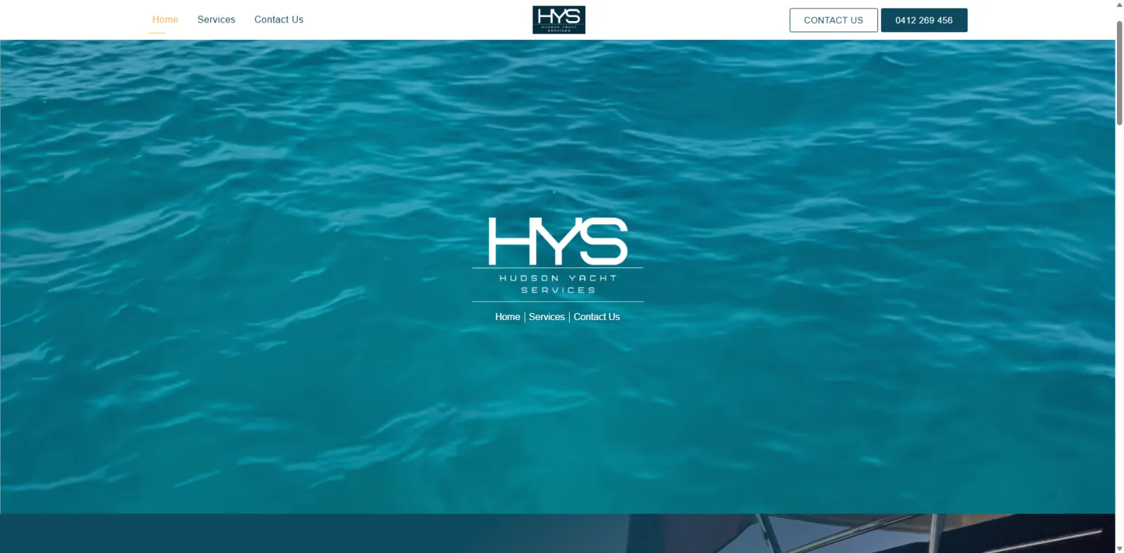 Hudson Yacht Services Website